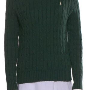 POLO Ralph Lauren Green Cable Knit Sweater